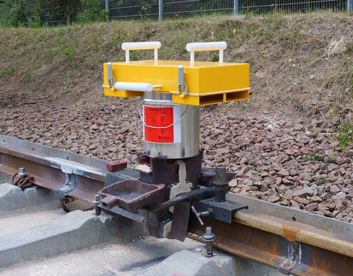 Fume gas filter with Single Use Crucible
